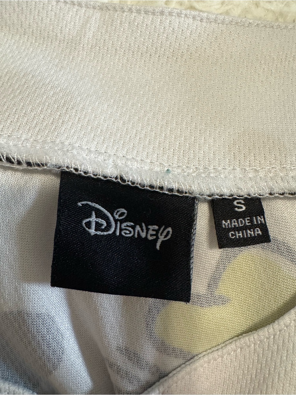 Disney Mickey & Friends White Mesh Baseball Jersey size small button up - Picture 5 of 6